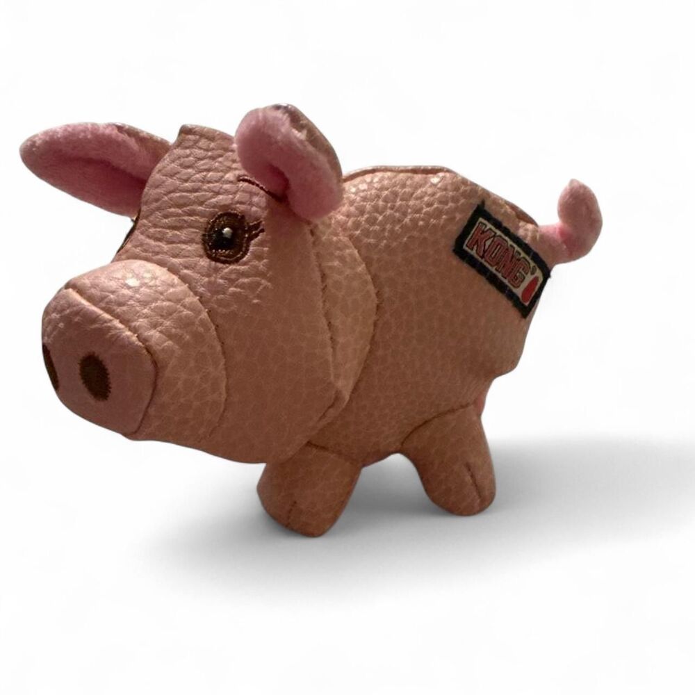 KONG pink pig DOG TOY with squeaker